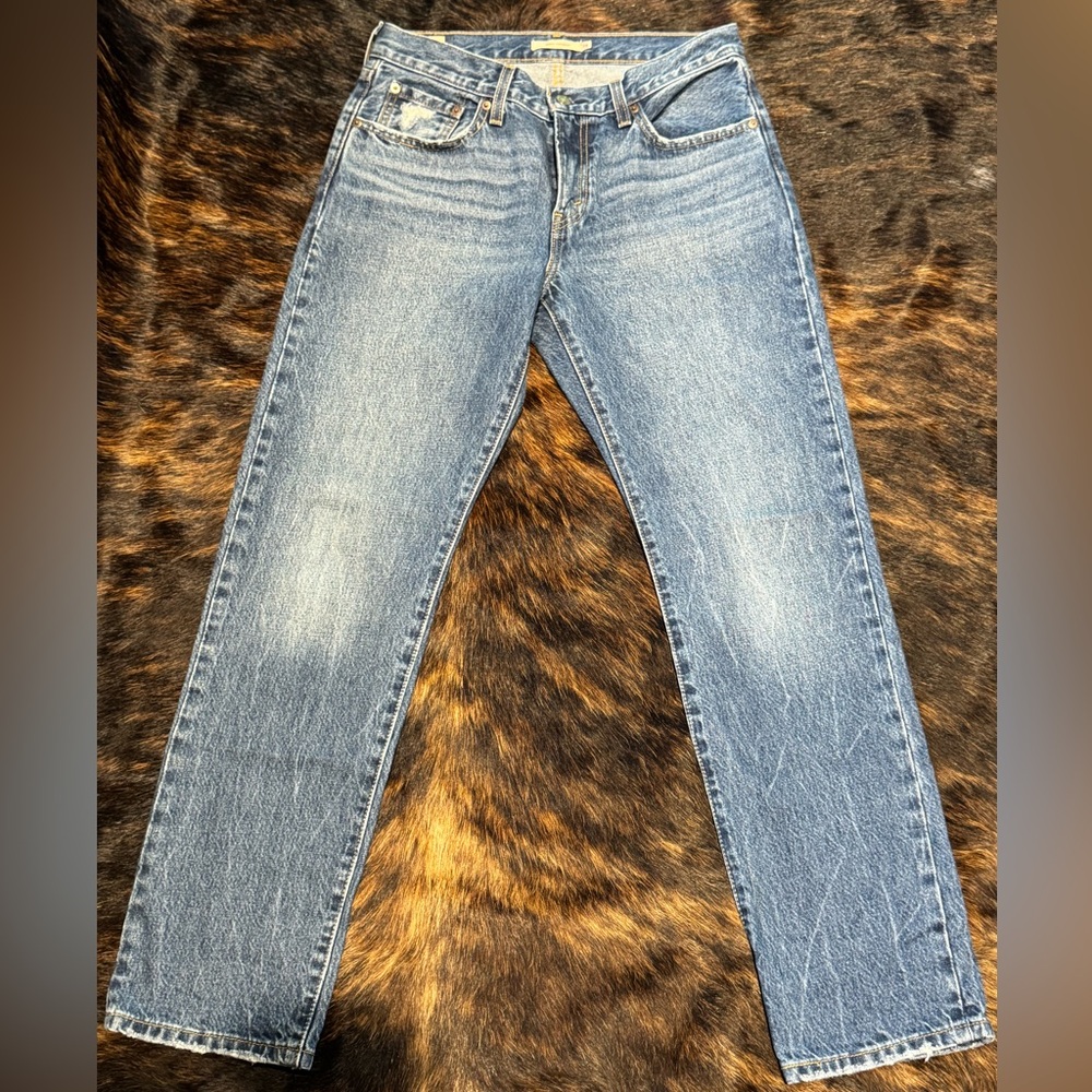 Levi's Blue Straight Leg Jeans